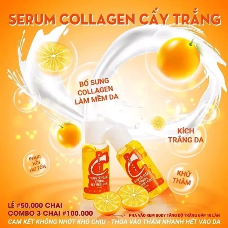 Vitamin C body serum bottle — image 6
