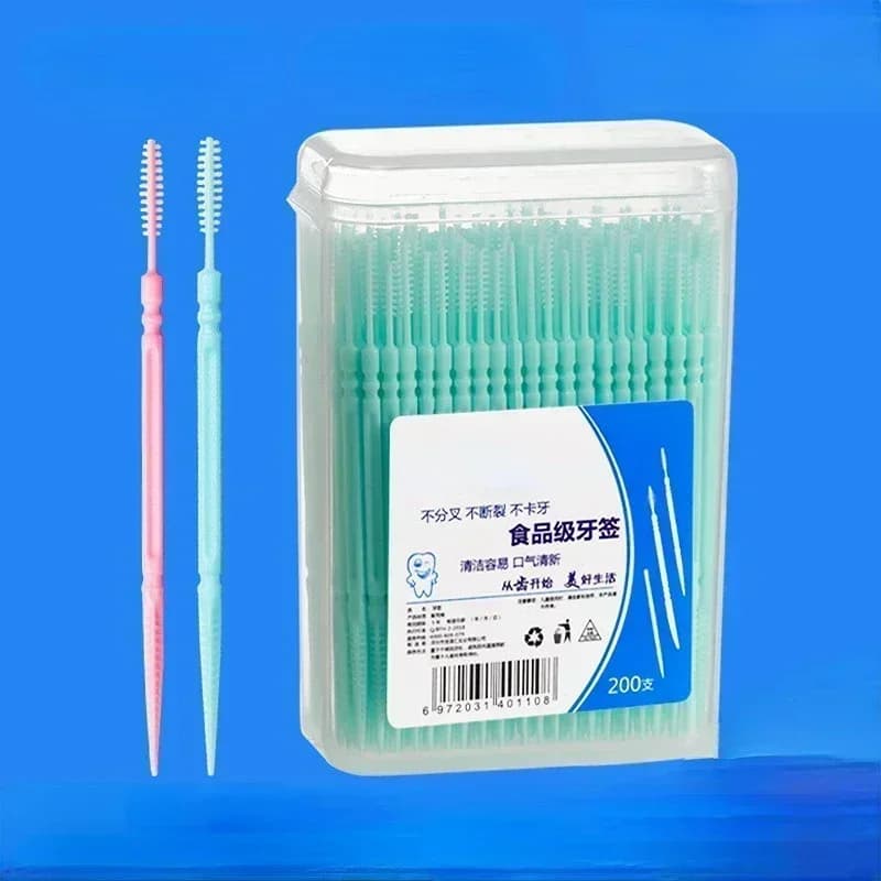 interdental silicone brushes pack of 200 — image 2