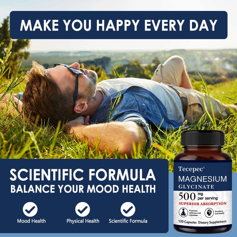 bottle of magnesium glycinate capsules — image 6