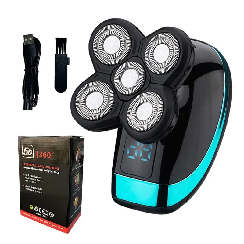 5-in-1 rechargeable electric razor for men — image 8