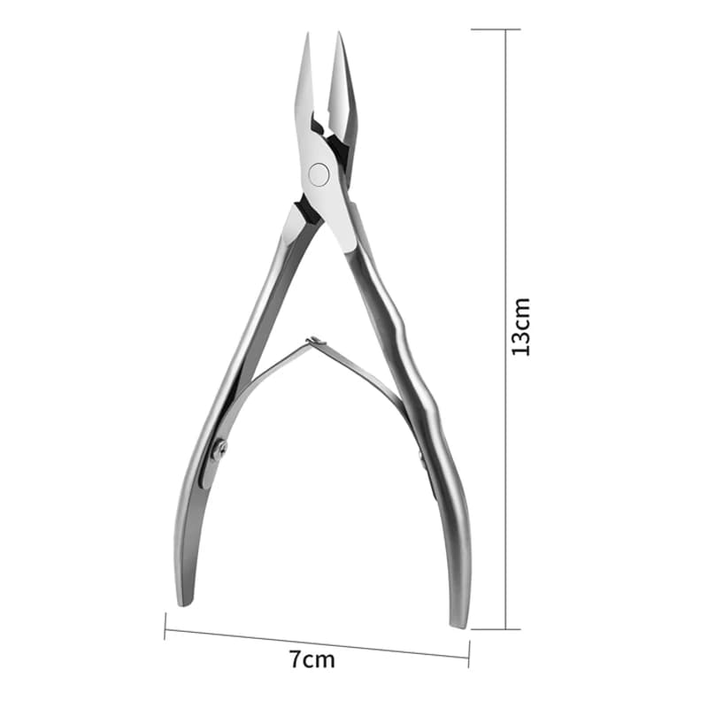 Straight blade toenail clipper for thick ingrown nails — image 6