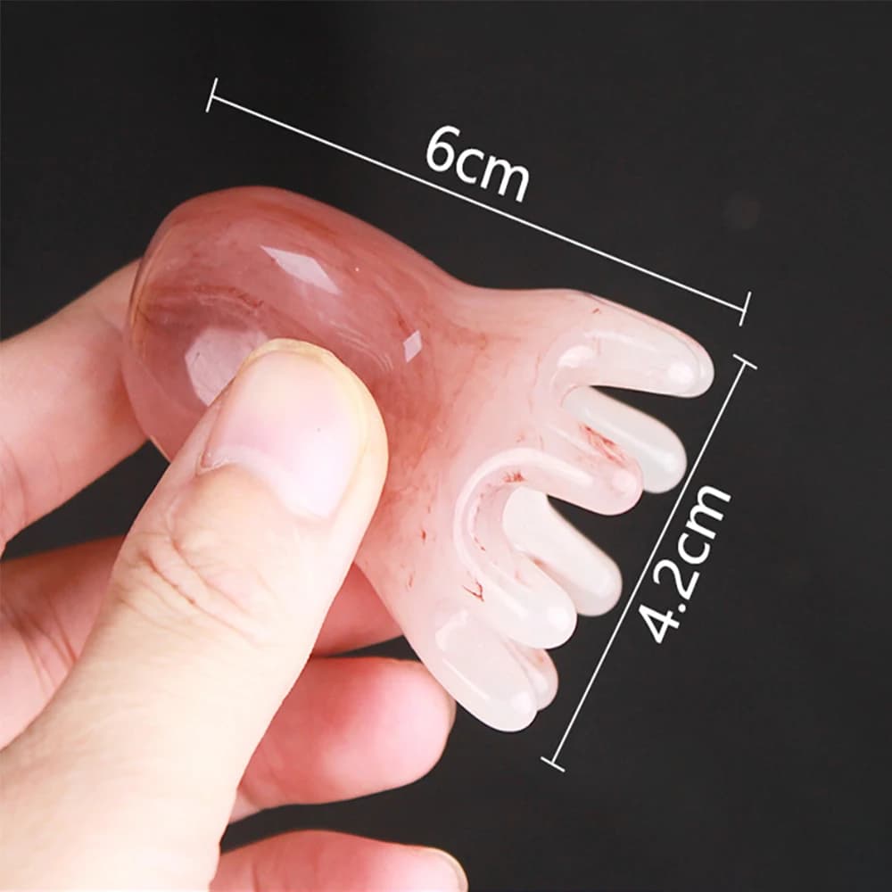 Octopus-shaped wide meridian massage comb — image 5