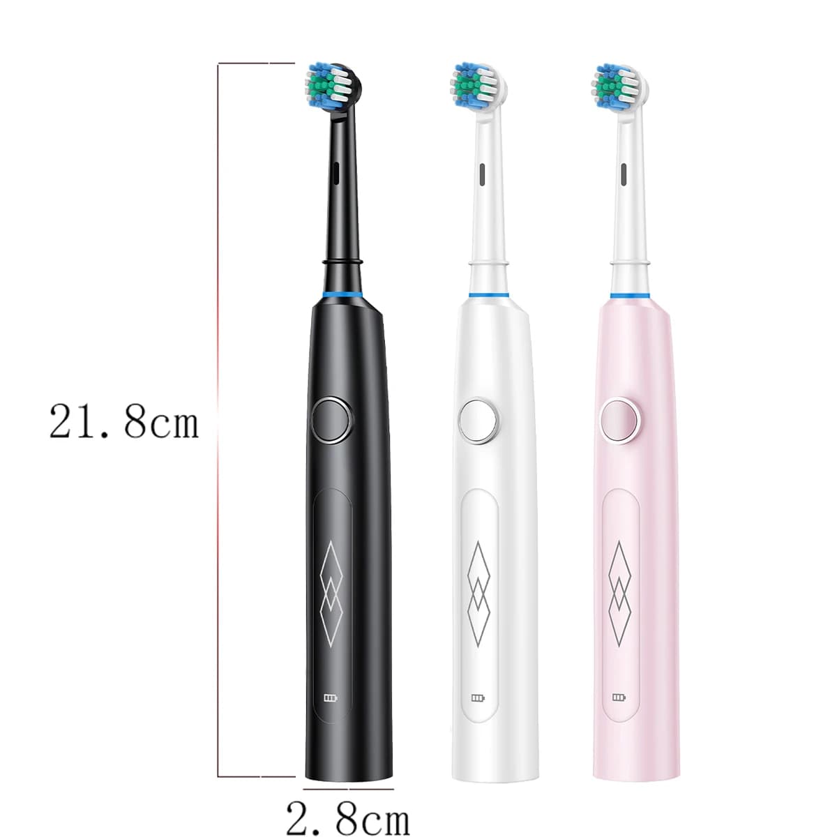 electric toothbrush with soft bristles and automatic cleaning head — image 5