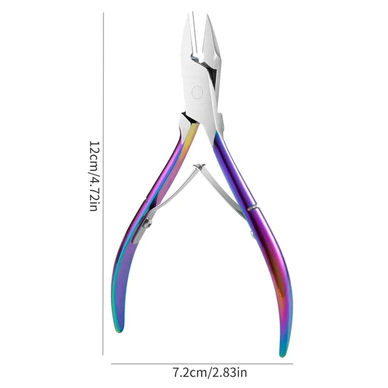 Straight blade toenail clipper for thick ingrown nails — image 8