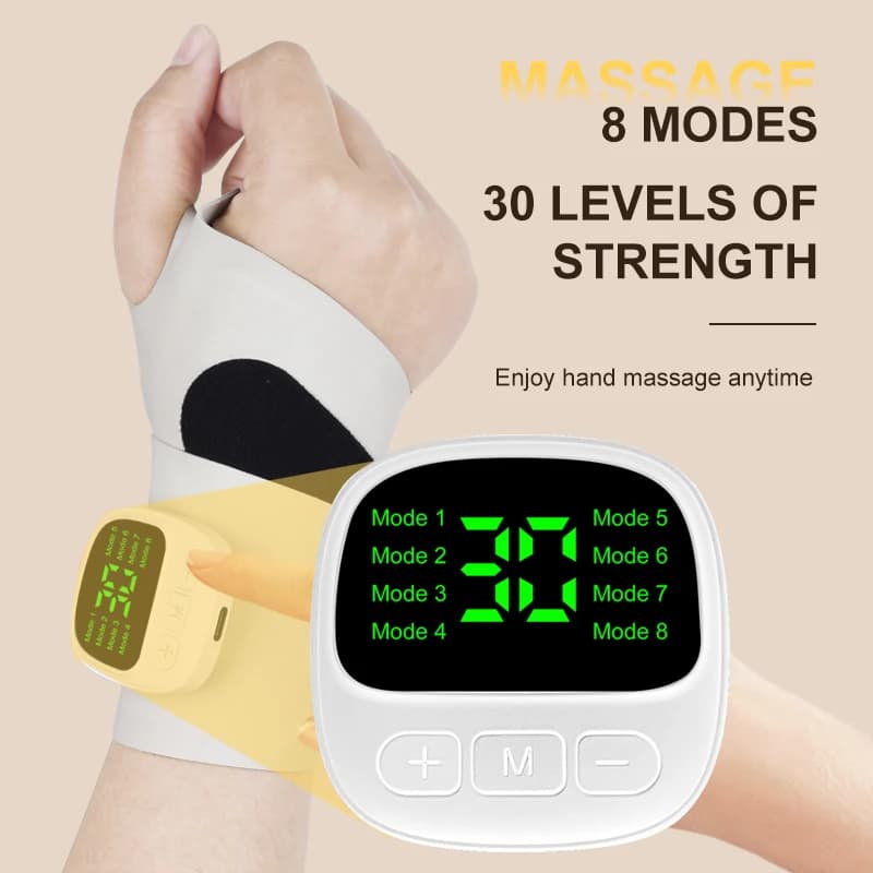 USB rechargeable cordless wrist massager — image 3