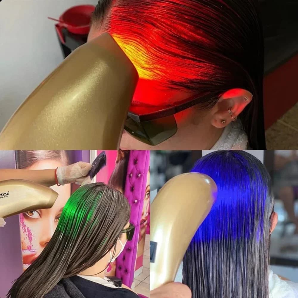 Photon Hair Growth Device with Triple Light Therapy