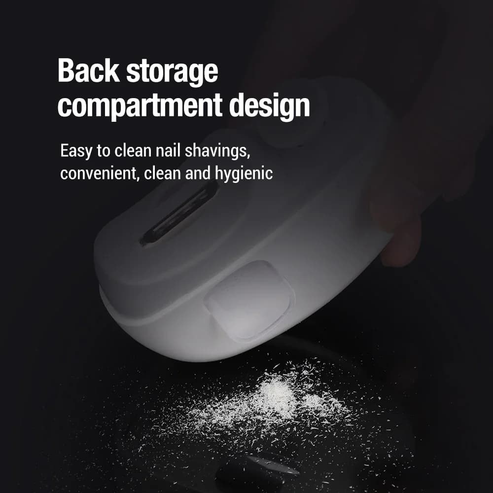 Rechargeable electric nail clipper with built-in light — image 4