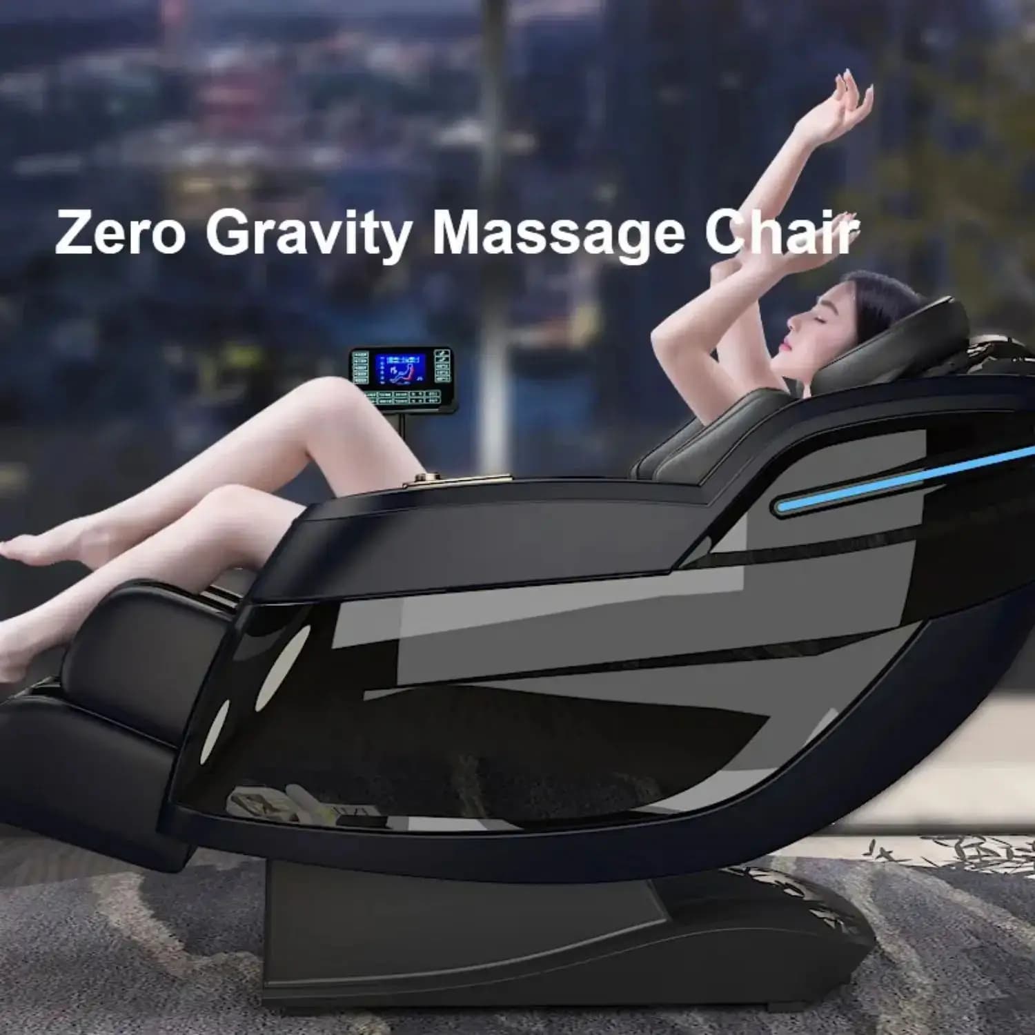 UKLife 4D AI Massage Chair with Zero Gravity/Heat/AirBag & Voice — image 6