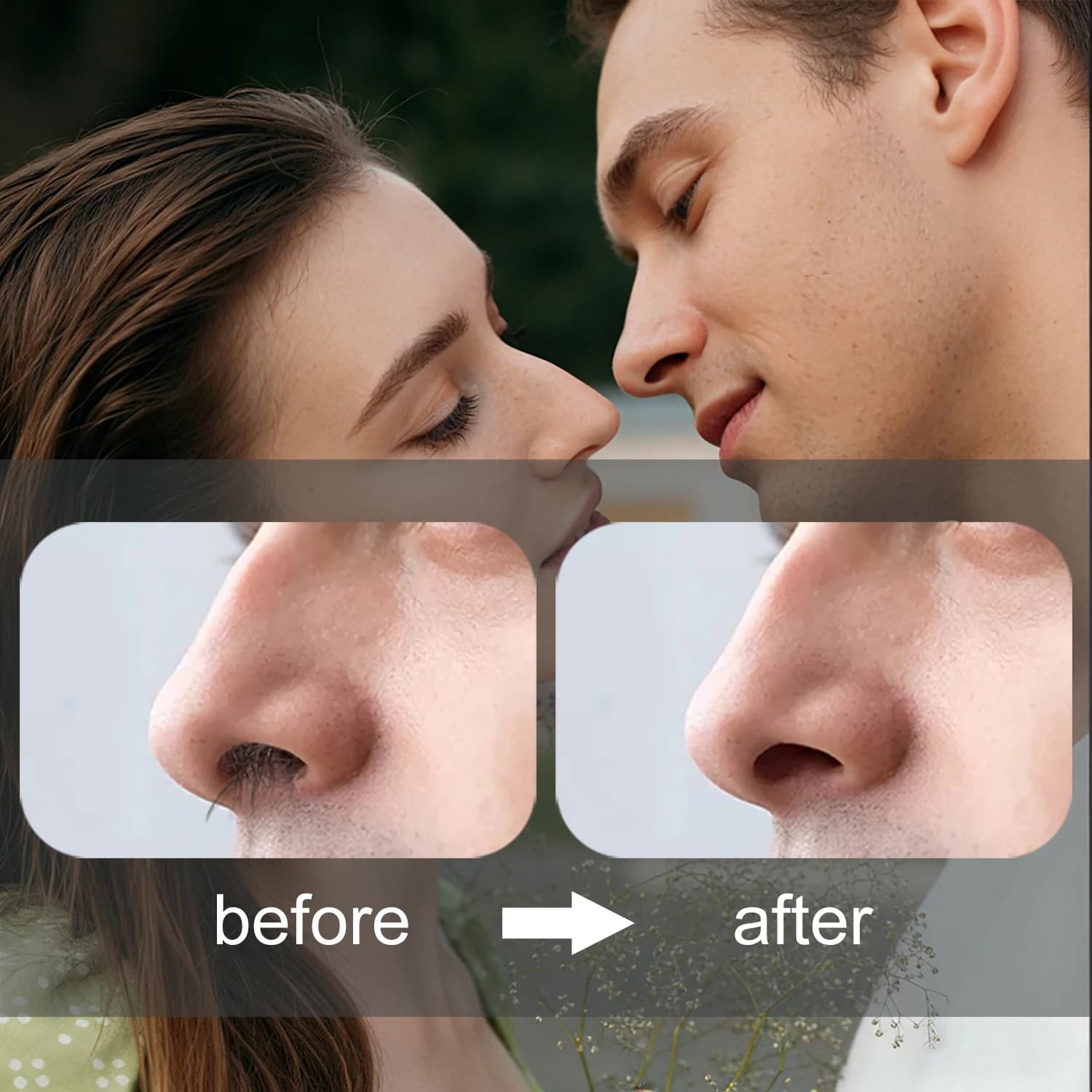 Cosoul rechargeable waterproof nose hair trimmer — image 2