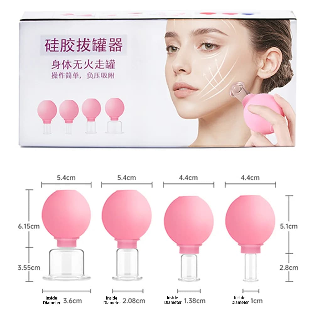 Facial Cupping Set with Eye Massage Vacuum