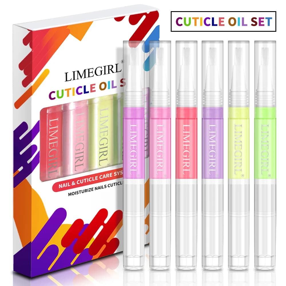 Limegirl cuticle oil pen gift set of six — image 1