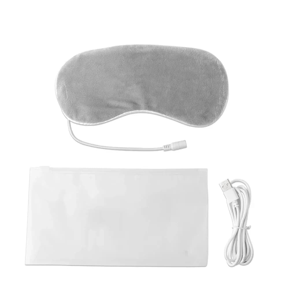 USB heated eye mask with soft fabric and USB connector — image 8