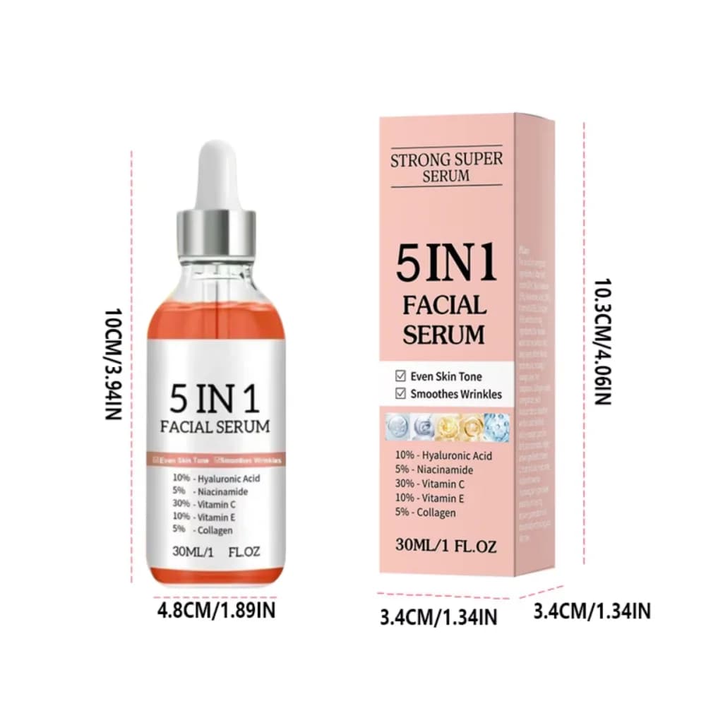 Bottle of 5-in-1 Vitamin C face serum — image 5