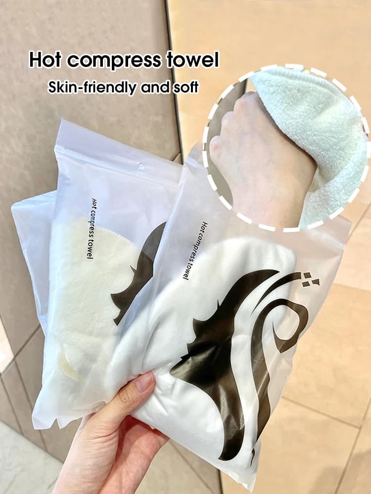 soft skin‑friendly steam heating compress towel — image 5