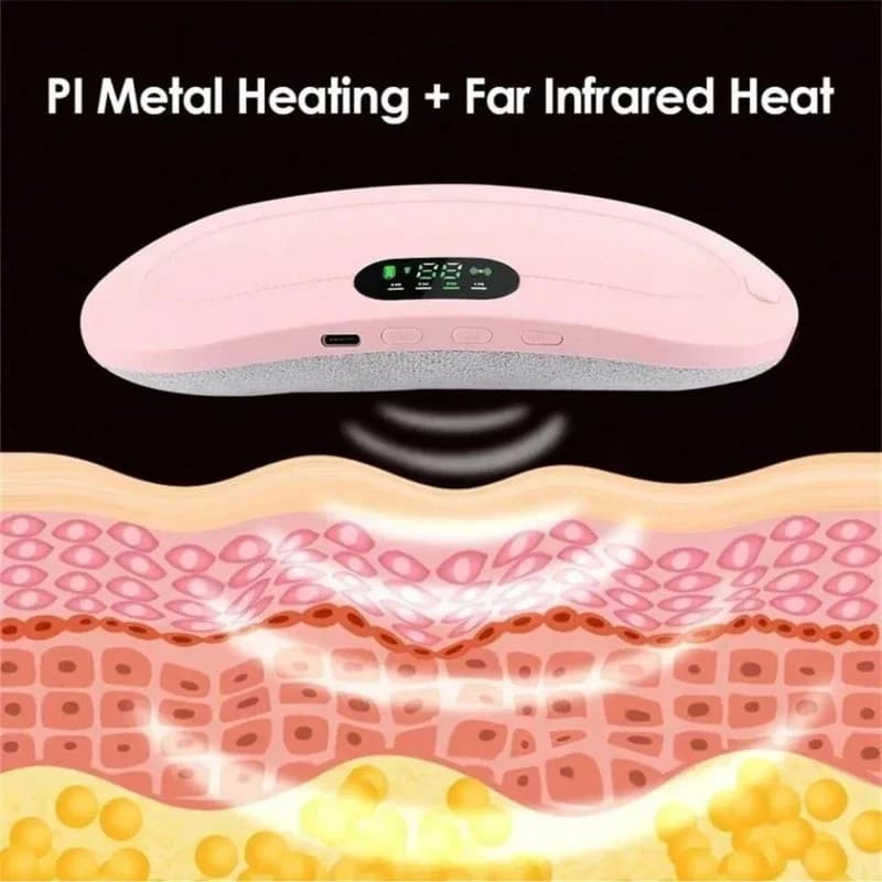 adjustable electric heating belt for menstrual cramp relief — image 3