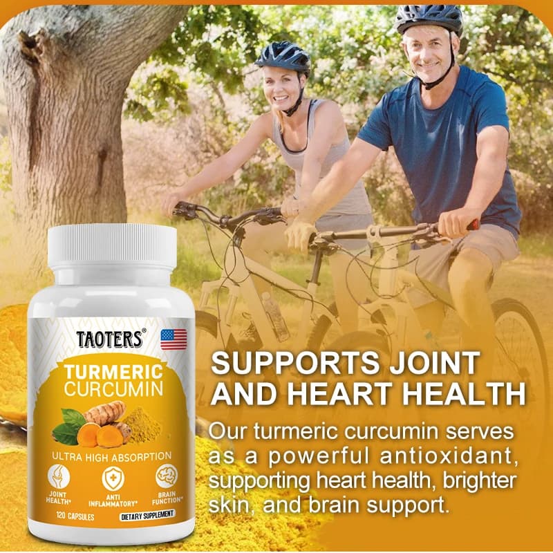 bottles of turmeric curcumin capsules — image 5