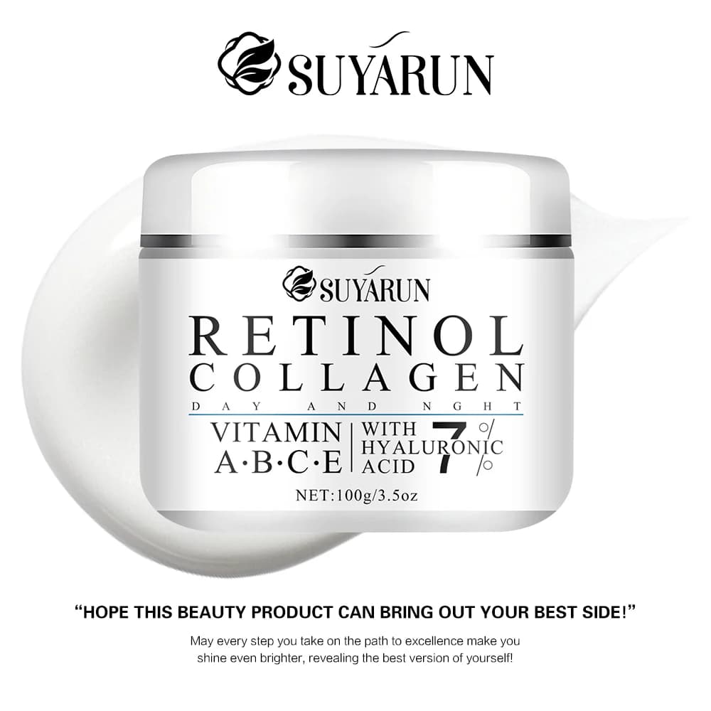 jar of vitamin e and shea butter anti-aging cream — image 1