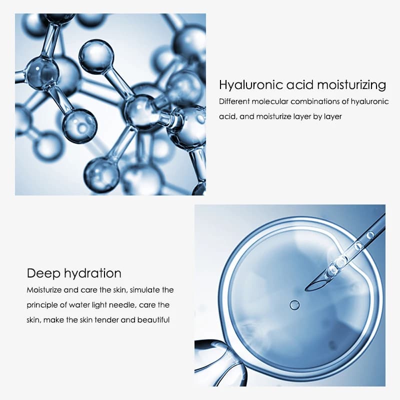 24K gold and hyaluronic acid facial sheet mask — image 4