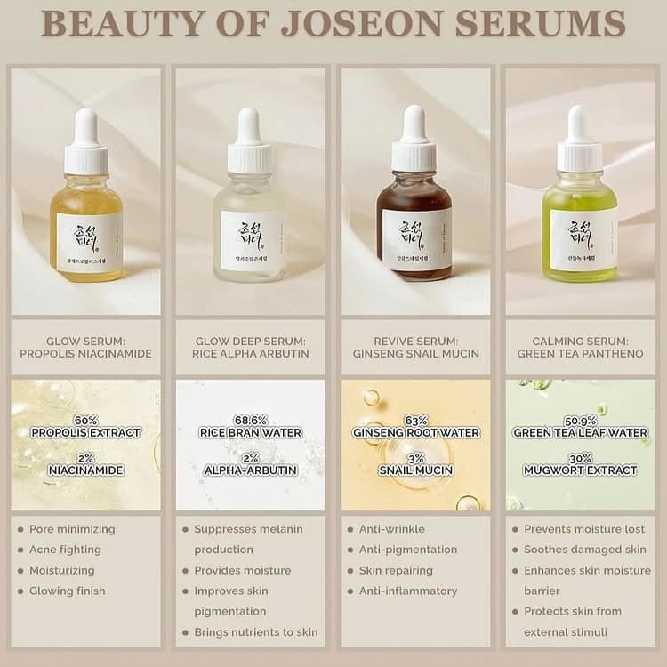 green tea calming facial serum bottle — image 2