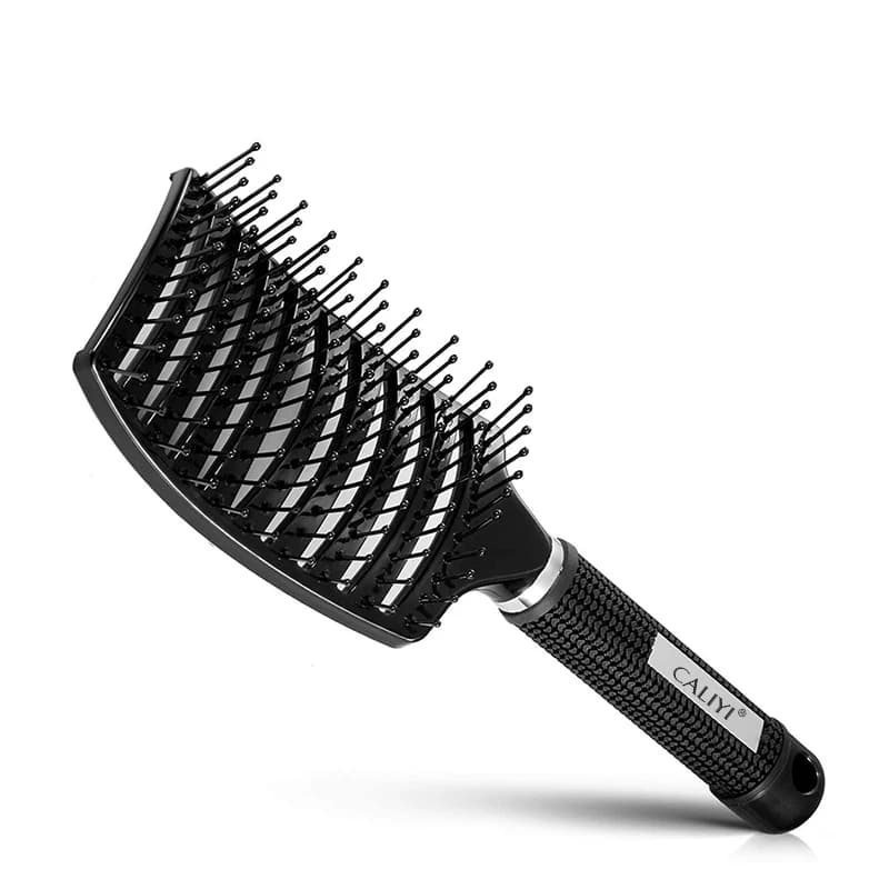 curved vented hair brush for blow drying — image 7