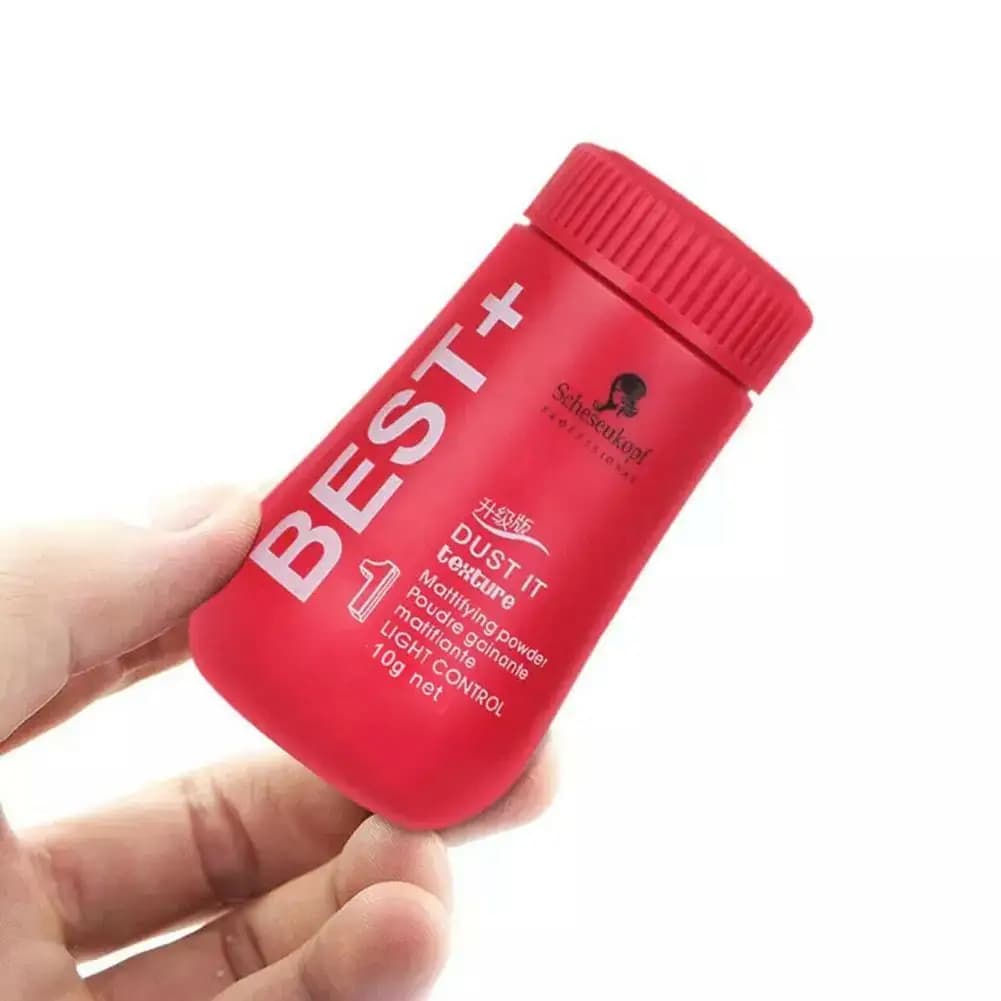 fluffy pink hair styling powder — image 4