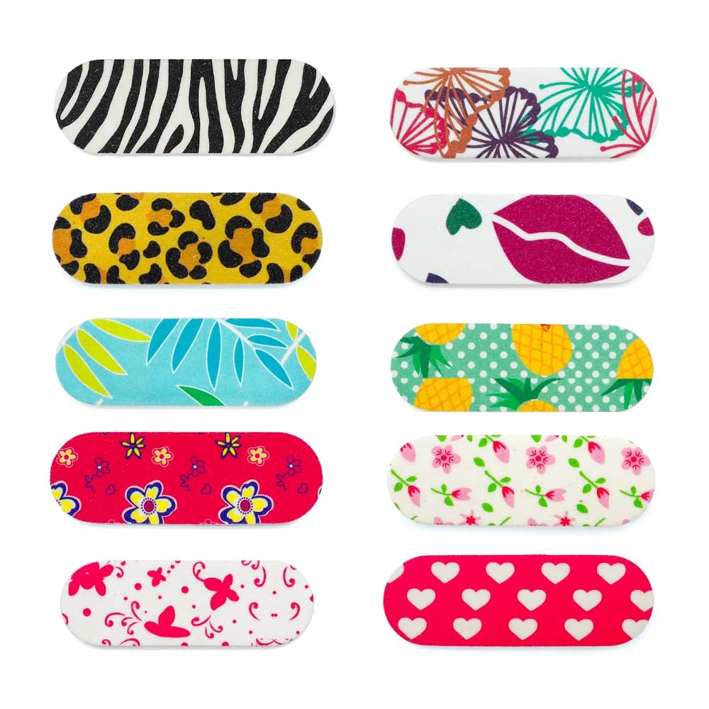 Pack of 50 double‑sided mini nail files — image 2