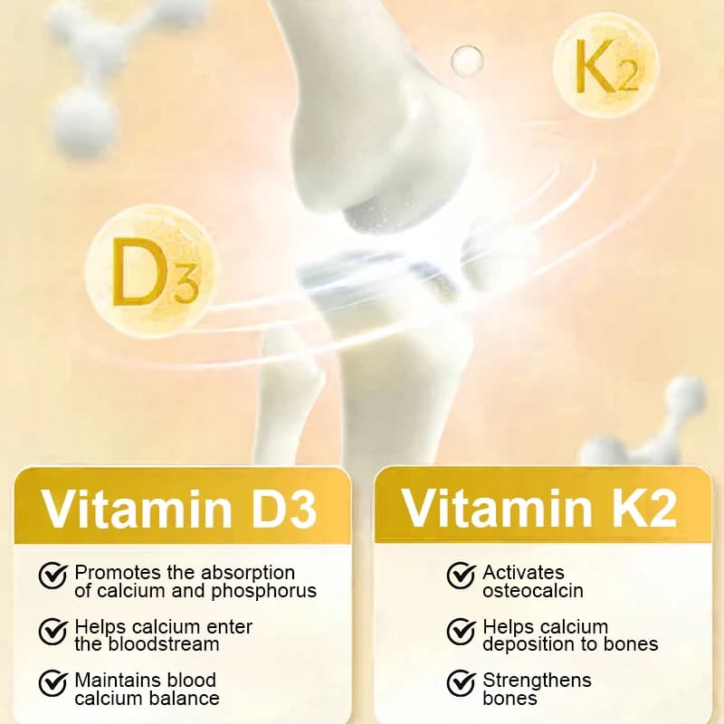 Vitamin D3 and K2 supplement bottle — image 4