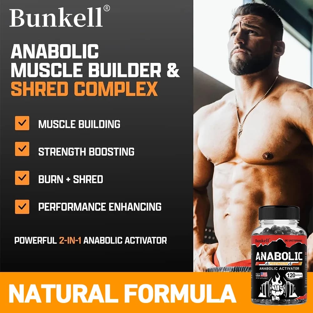 muscle builder capsules bottle — image 2