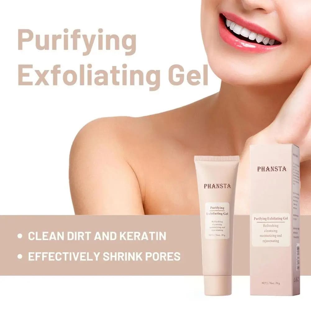 deep cleansing exfoliating gel tube — image 2