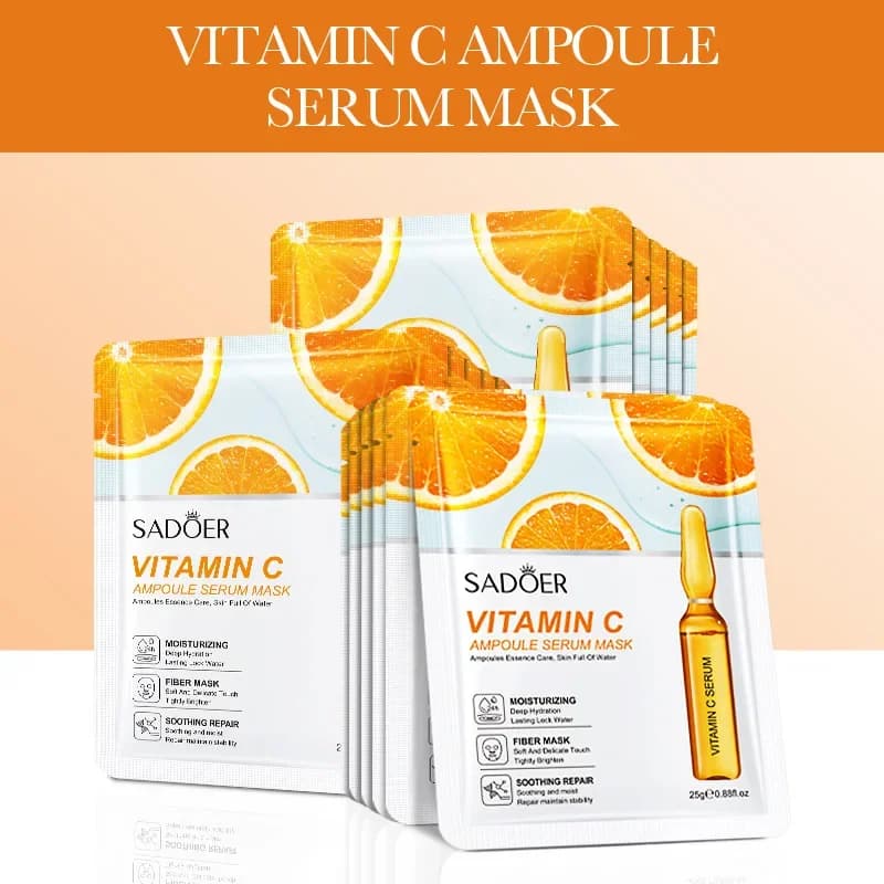 24K gold hyaluronic acid sheet mask pack — image 4