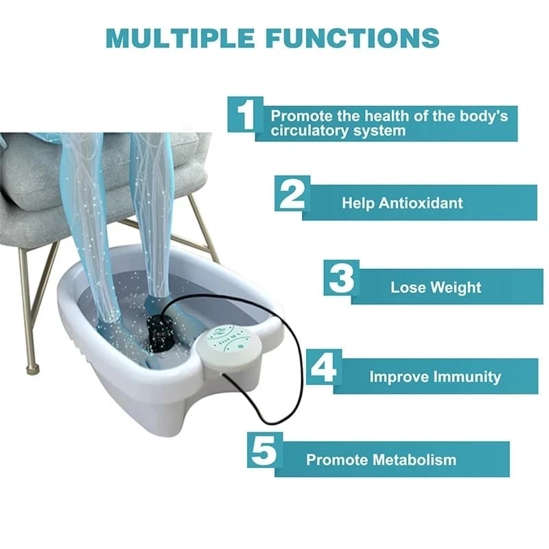 ionic foot detox spa machine — image 5