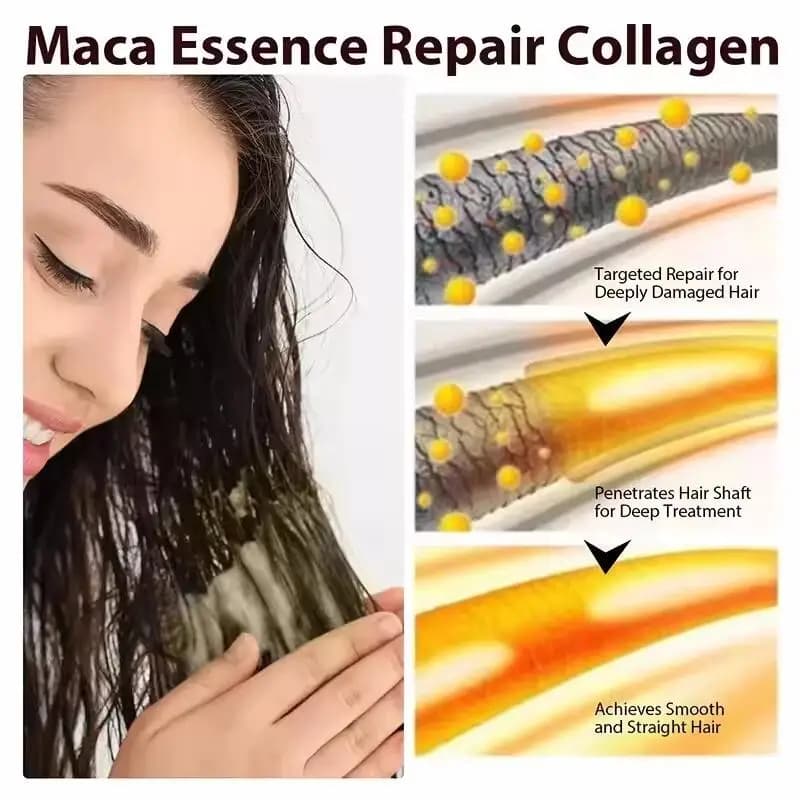 rice keratin hair mask tube — image 6