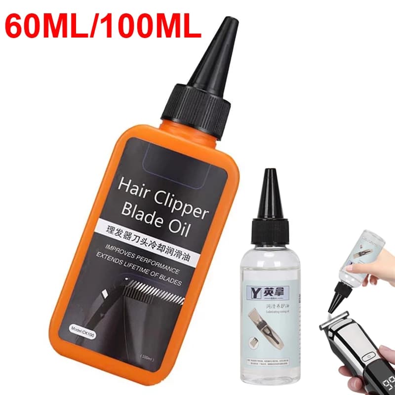 bottle of hair trimmer blade oil — image 1