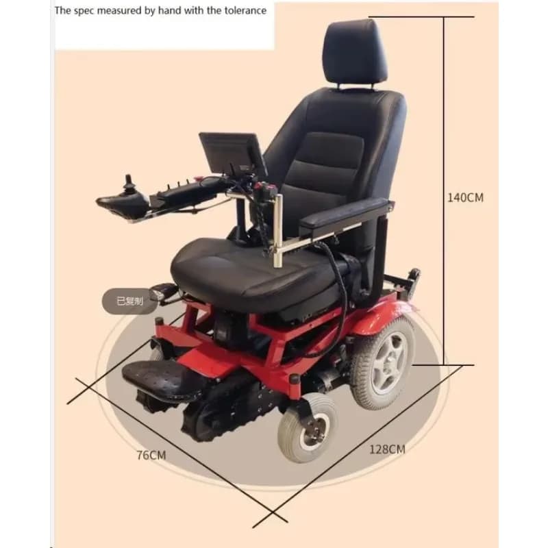 Electric Fully Automatic Climbing Stair Machine Wheelchair for — image 6