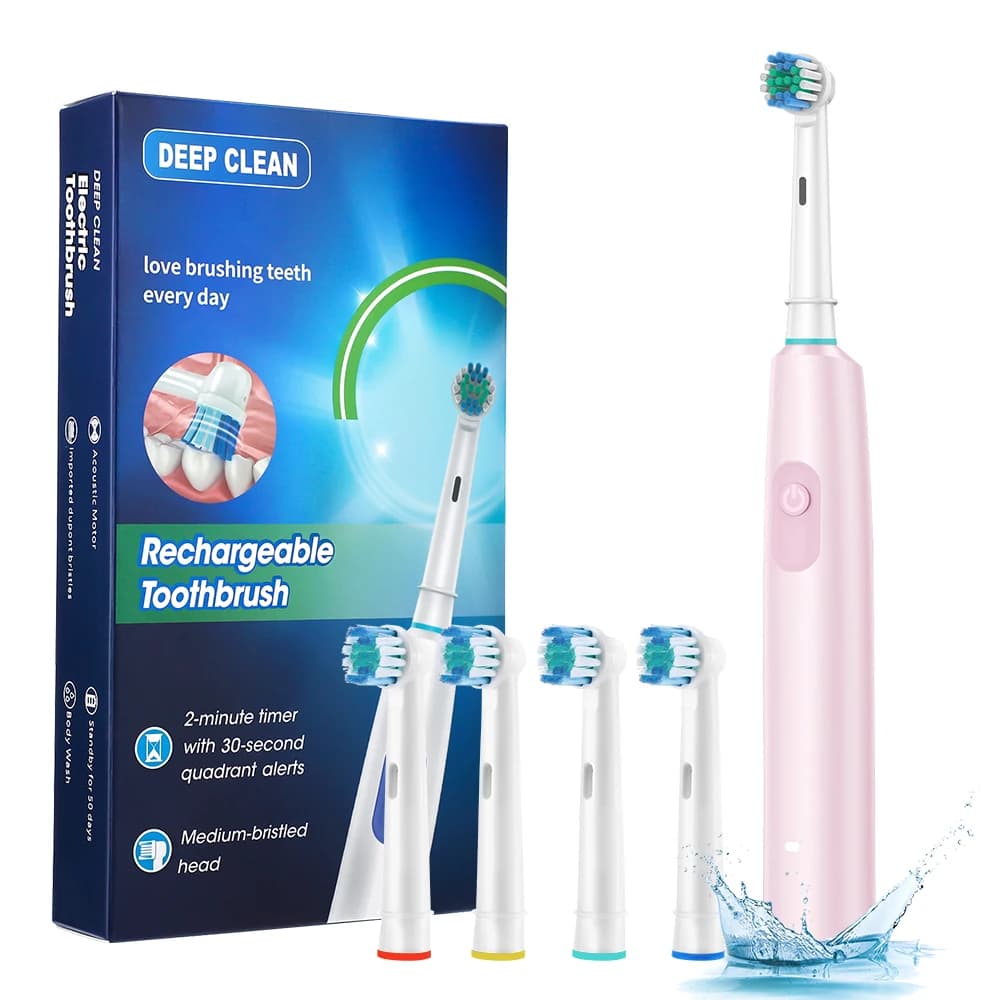 waterproof rechargeable sonic electric toothbrush — image 7