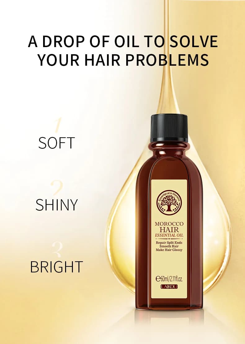 Morocco hair essential oil bottle 60ml — image 8