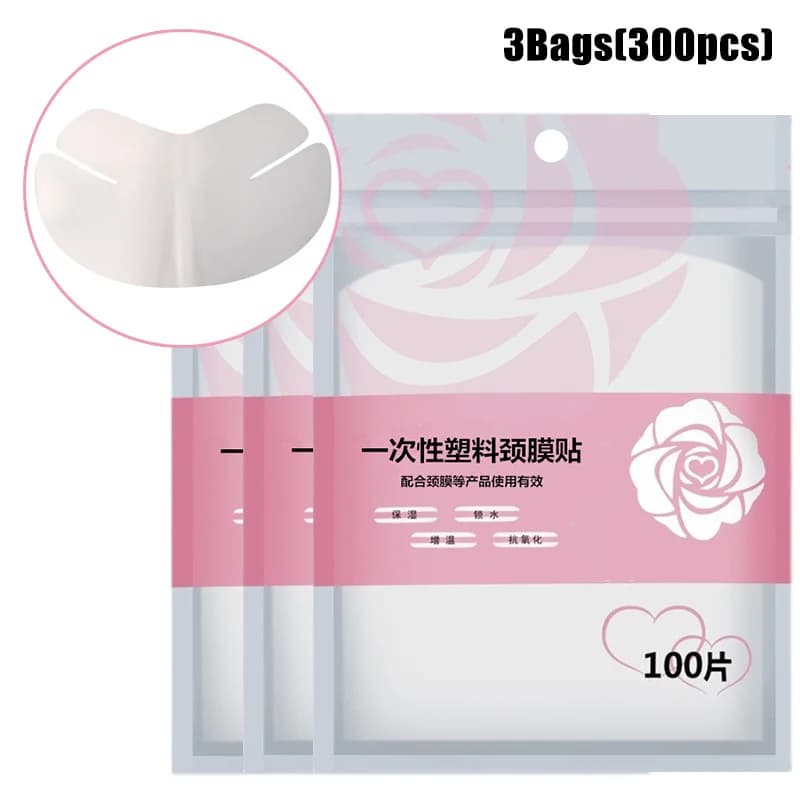 transparent disposable neck mask wrap — image 8
