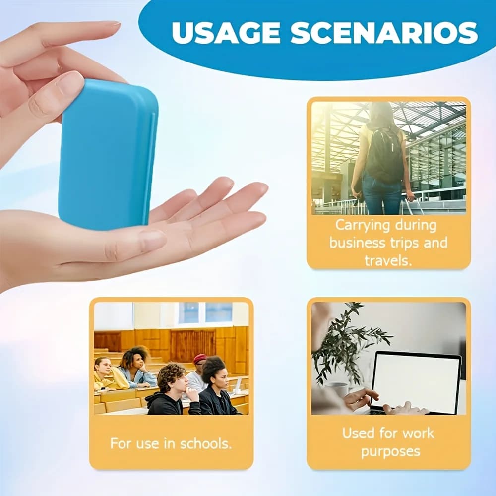 foldable orthodontic dental cleaning travel kit — image 4