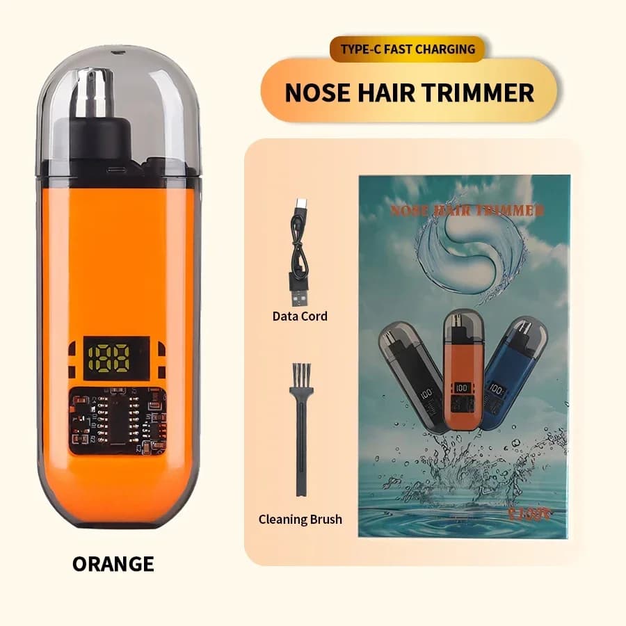 portable electric ear and nose hair trimmer — image 7