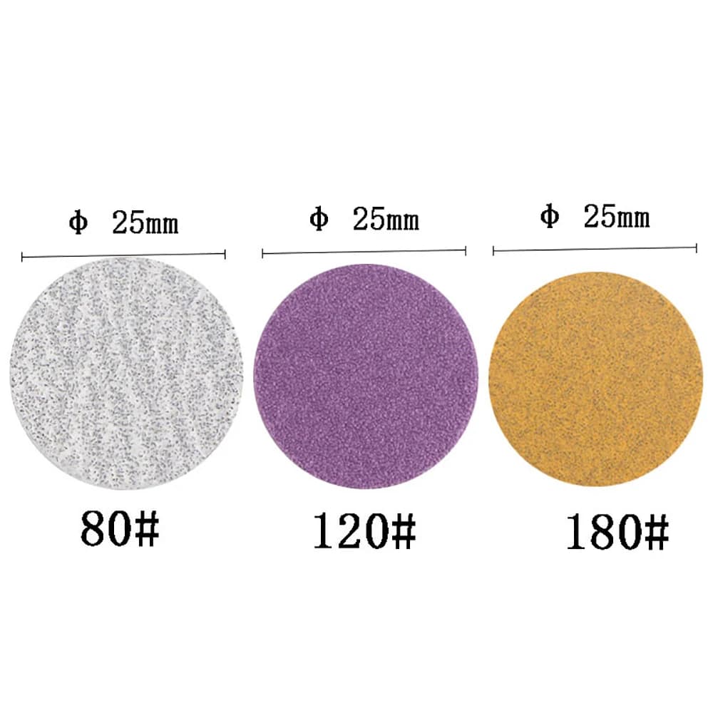 replaceable 25 mm pedicure sandpaper disc — image 5