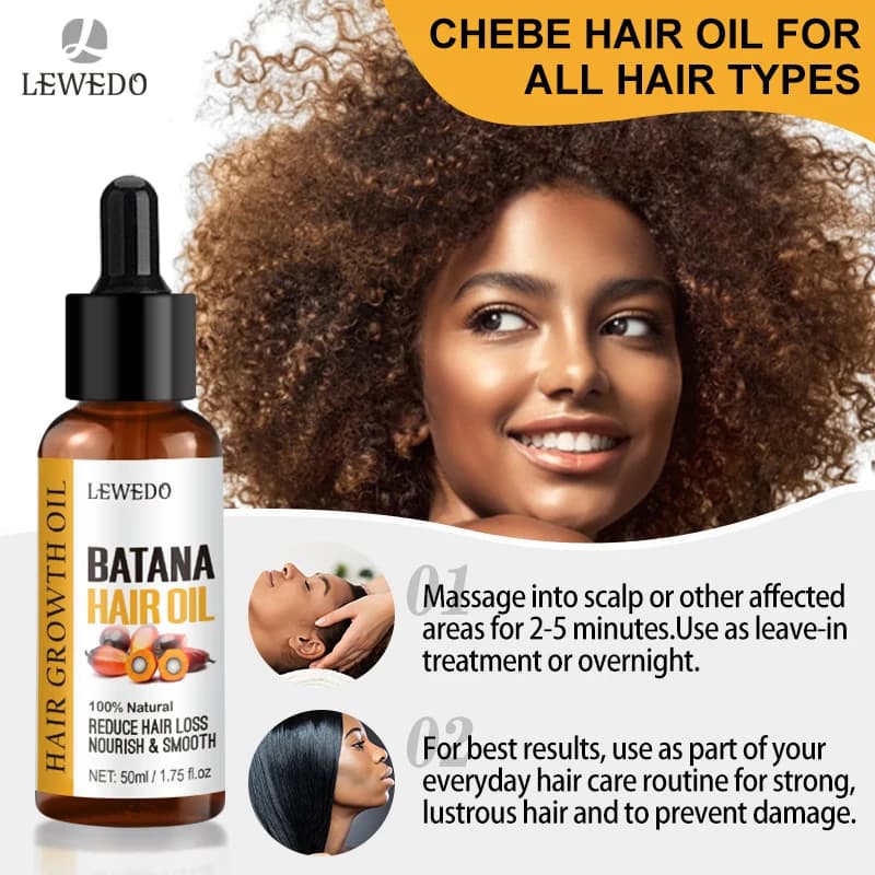 bottle of Lewedo Naturals batana oil — image 5