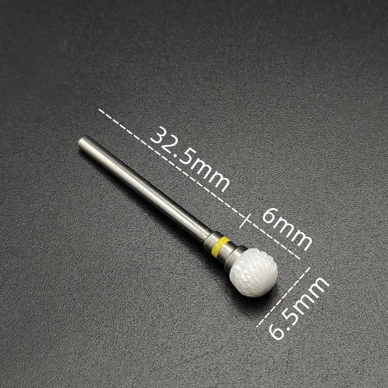 ceramic carbide nail drill bit for electric manicure drill — image 7
