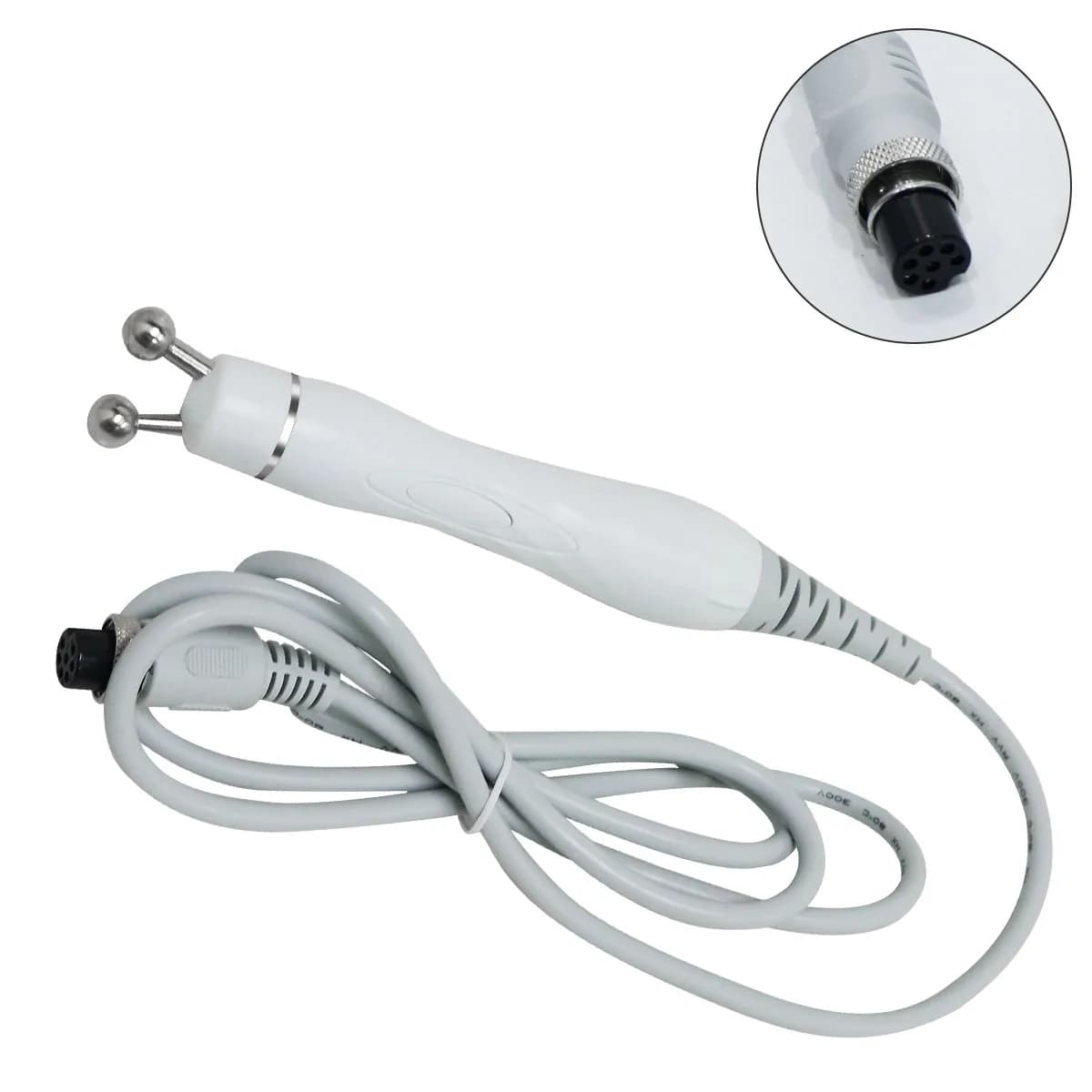 Ultrasonic facial scrubber with oxygen hydro probe — image 3