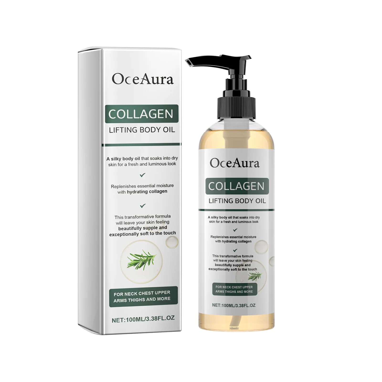 OceAura Collagen Body Oil