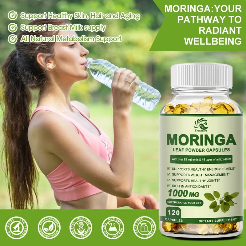 bottle of moringa oil — image 3
