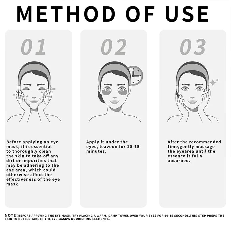 Collagen retinol eye mask sheets in a box — image 5