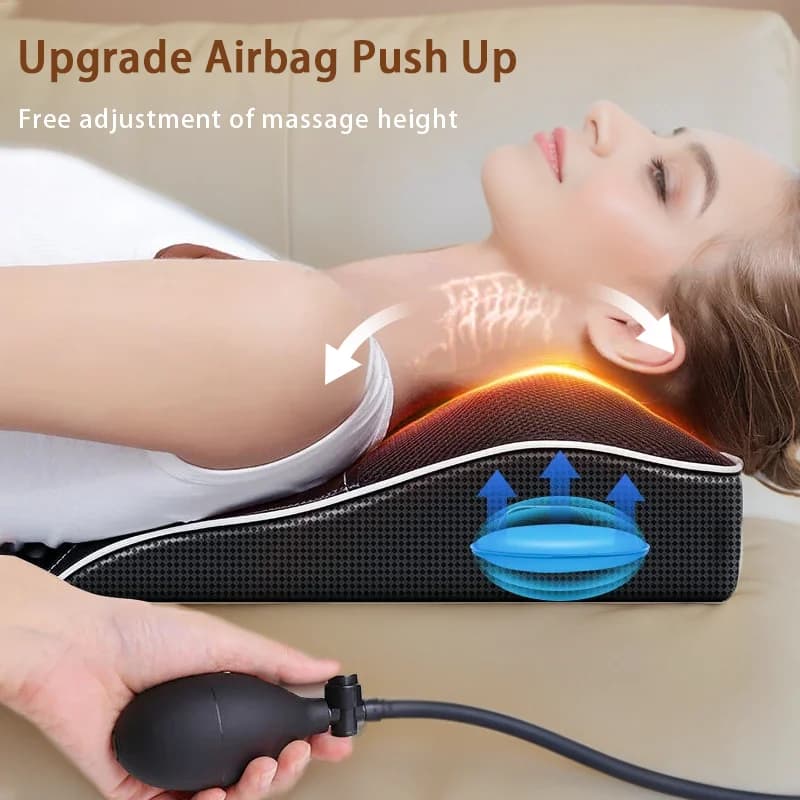 electric cervical massage pillow with heat — image 3
