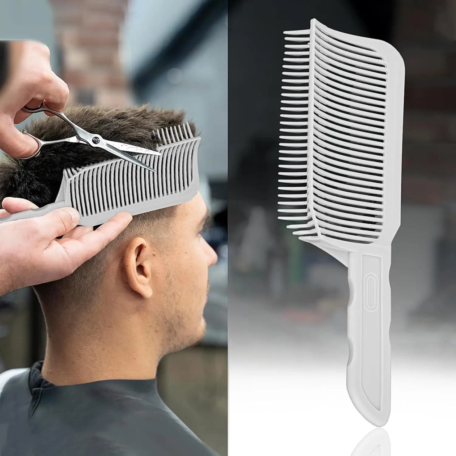 three-piece barber hair comb set — image 5