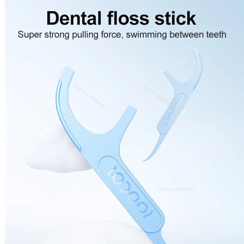 ergonomic food‑grade dental flosser toothpicks — image 3