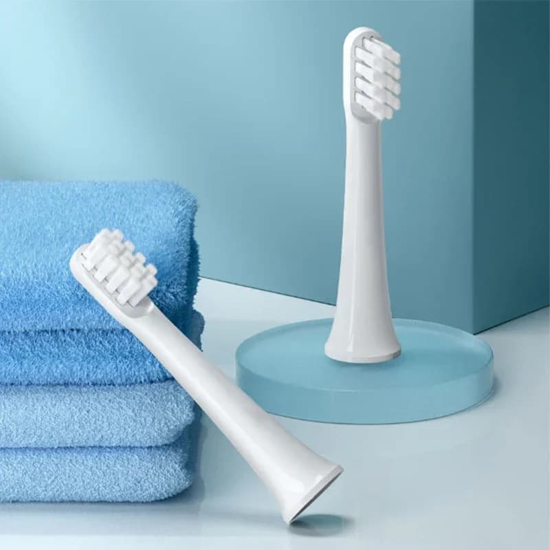 soft bristle replacement brush heads for Xiaomi MiJia T100 — image 2